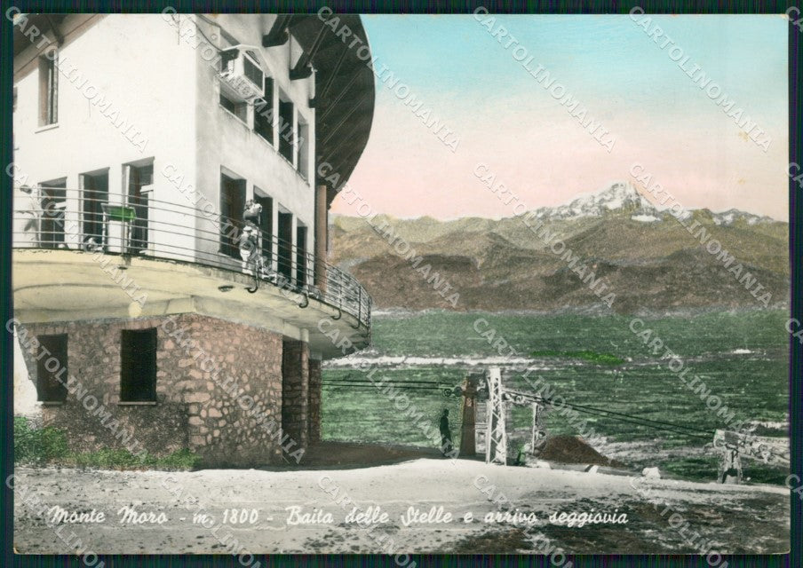 Cuneo Frabosa Soprana Monte Moro Seggiovia Foto FG cartolina ZK2500 – fronte