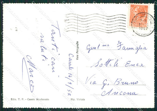 Alessandria Casale Monferrato Foto FG cartolina ZK2502 – retro