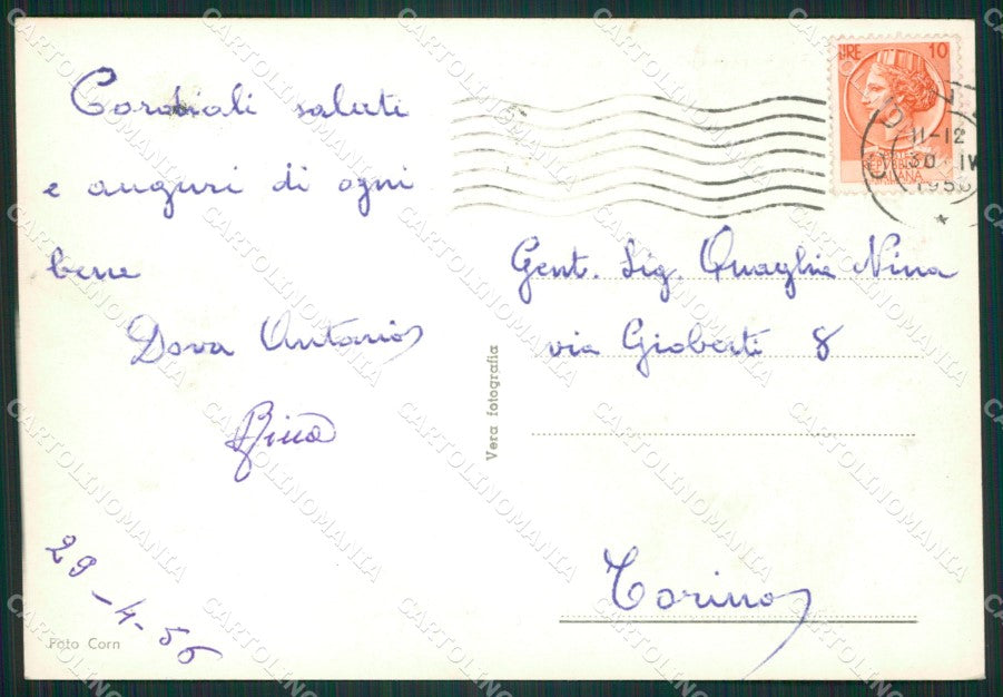 Cuneo Città Foto FG cartolina ZK2504 – retro