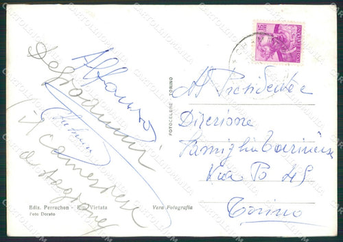 Aosta Champorcher PIEGHINA Foto FG cartolina ZK2507 – retro