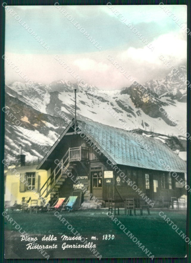Torino Balme Piano della Mussa Foto FG cartolina ZK2515 – fronte