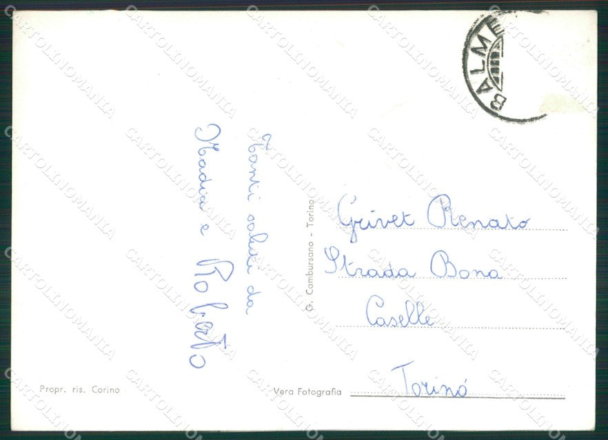 Torino Balme Piano della Mussa Foto FG cartolina ZK2515 – retro