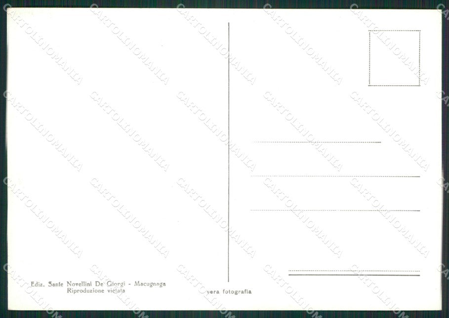 Verbania Macugnaga Rifugio Zappa Zamboni Foto FG cartolina ZK2523 – retro