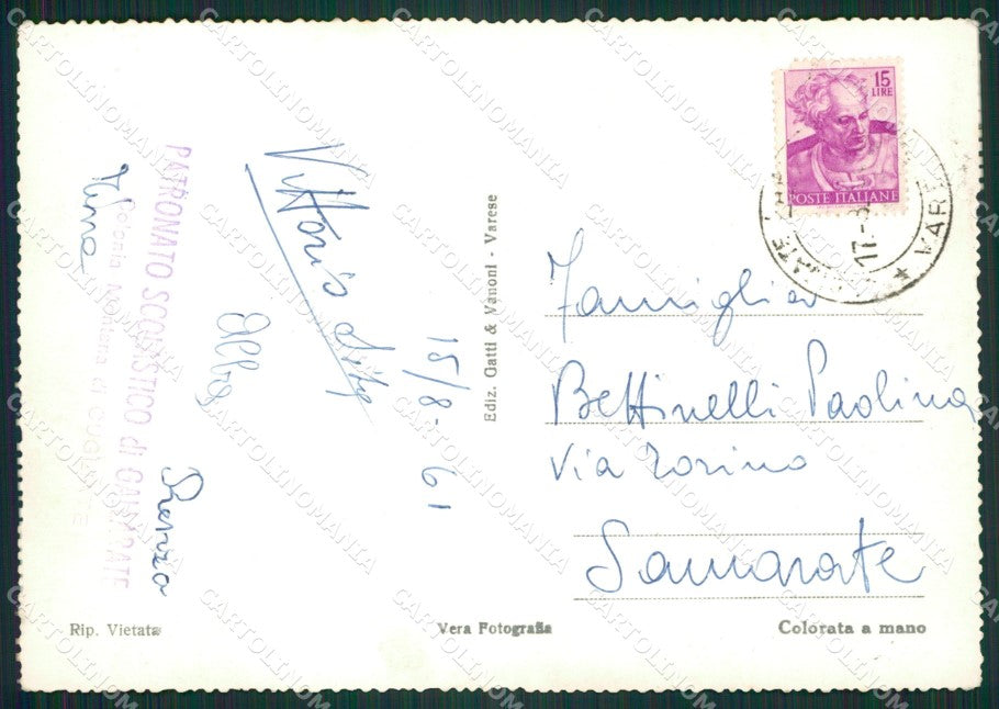 Varese Marchirolo Foto FG cartolina ZK2546 – retro