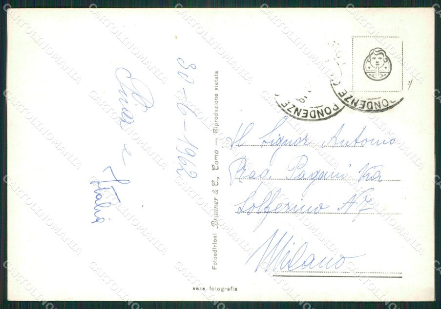 Como Città Foto FG cartolina ZK2562 – retro