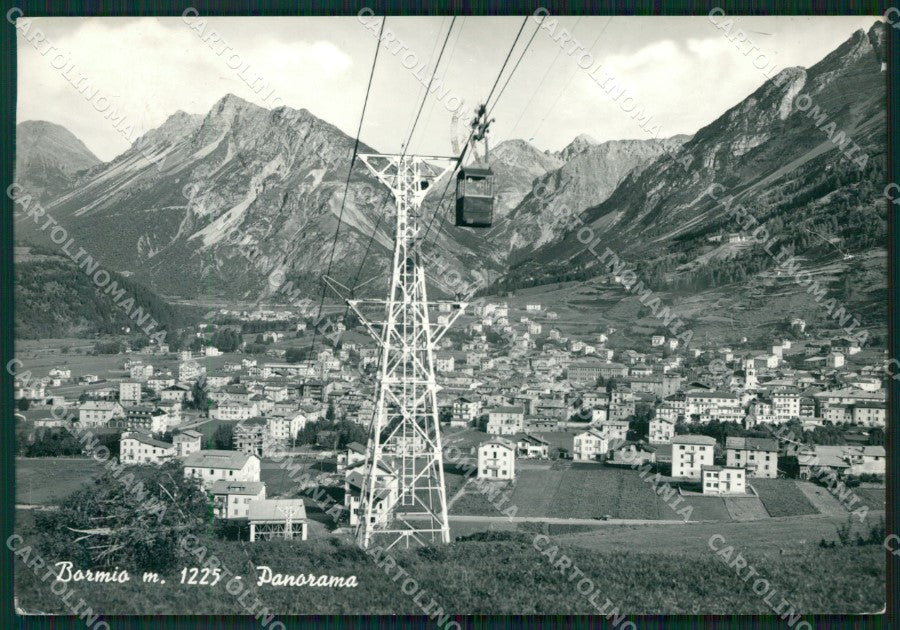 Sondrio Bormio Funivia Foto FG cartolina ZK2566 – fronte