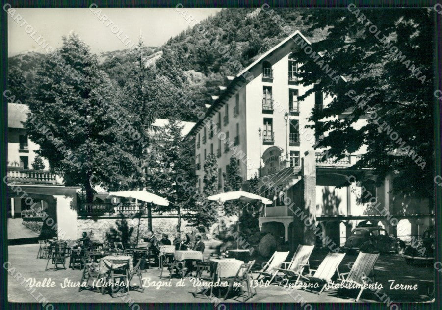 Cuneo Vinadio Bagni di Foto FG cartolina ZK2573 – fronte