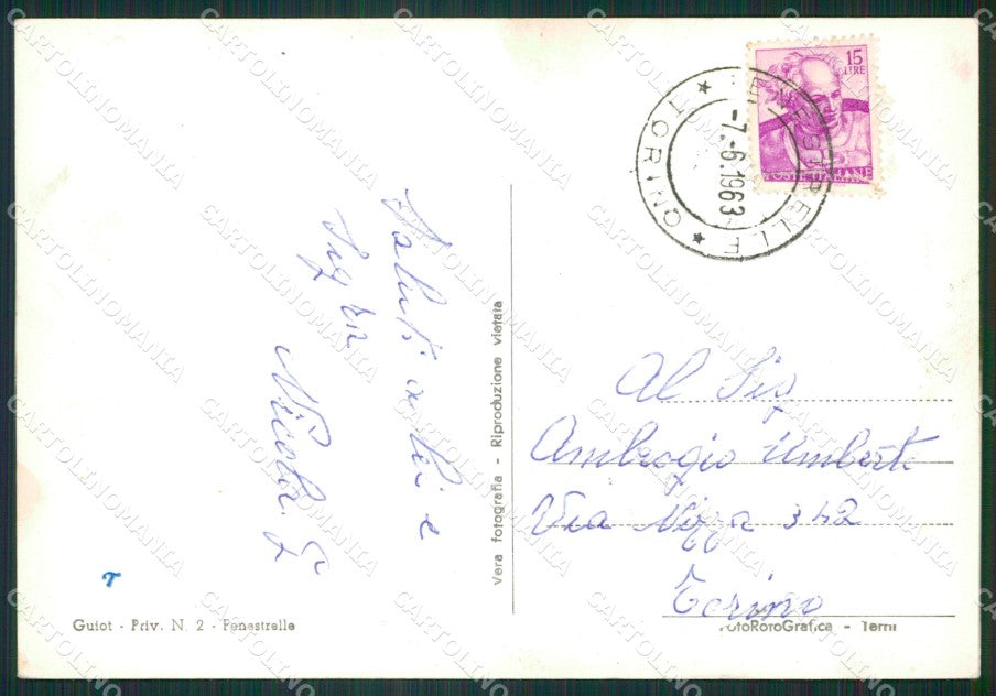 Torino Fenestrelle Costumi Foto FG cartolina ZK2581 – retro