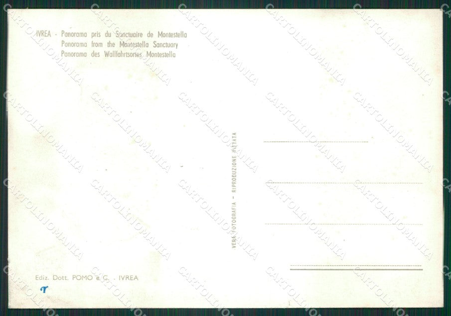 Torino Ivrea Foto FG cartolina ZK2599 – retro