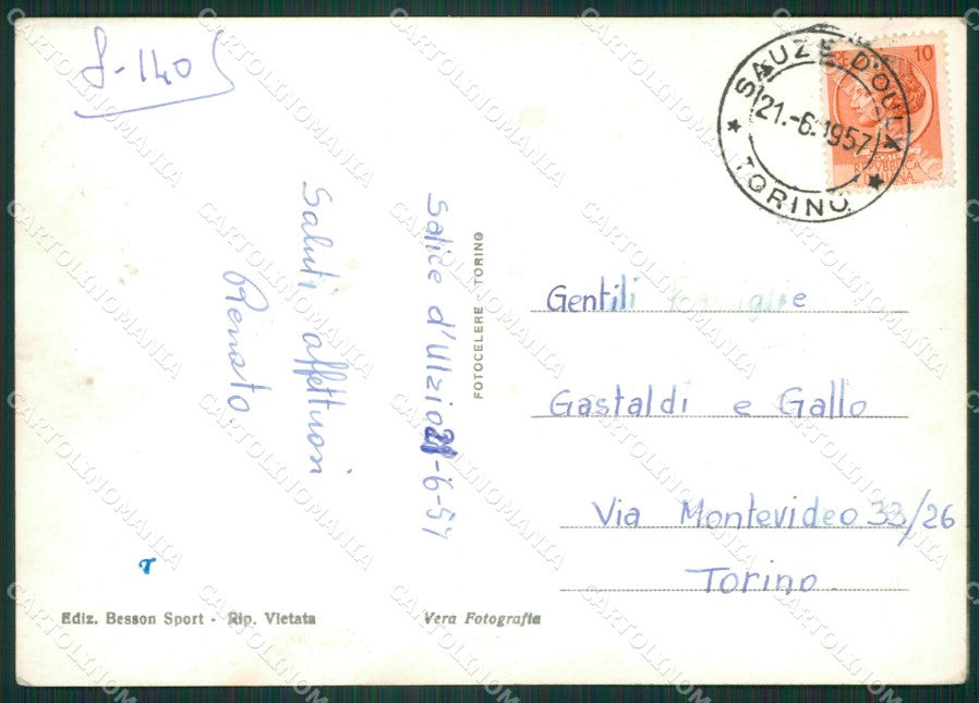 Torino Sauze d'Oulx Foto FG cartolina ZK2600 – retro