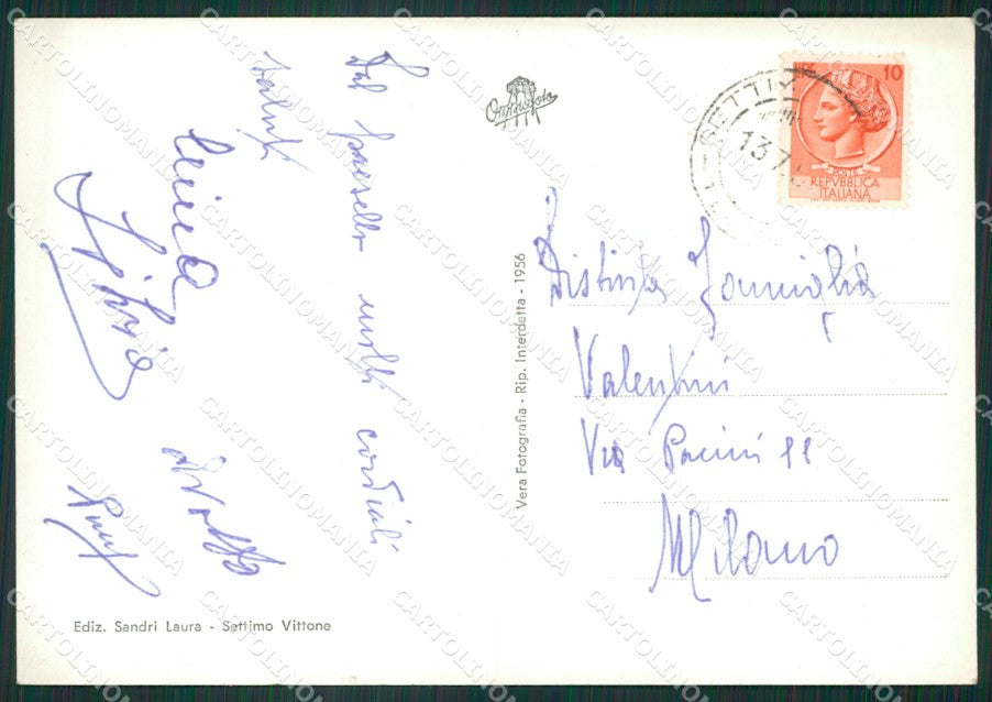 Torino Settimo Vittone Foto FG cartolina ZK2612 – retro