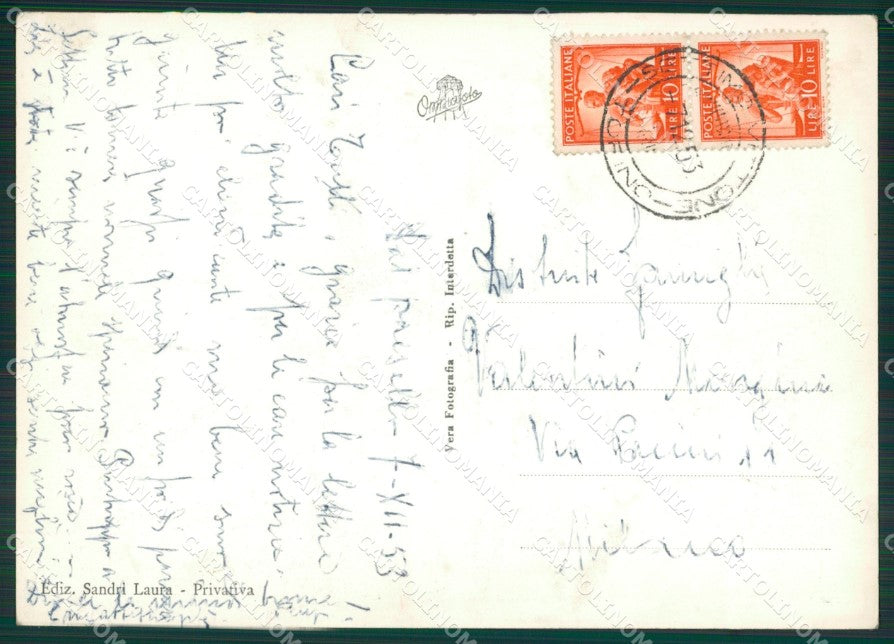 Torino Settimo Vittone Foto FG cartolina ZK2614 – retro