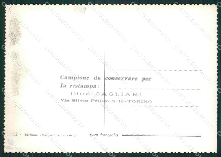 Alessandria Acqui Terme ABRASA Foto FG cartolina ZK2633 – retro