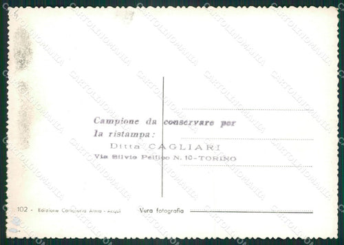 Alessandria Acqui Terme ABRASA Foto FG cartolina ZK2633 – retro