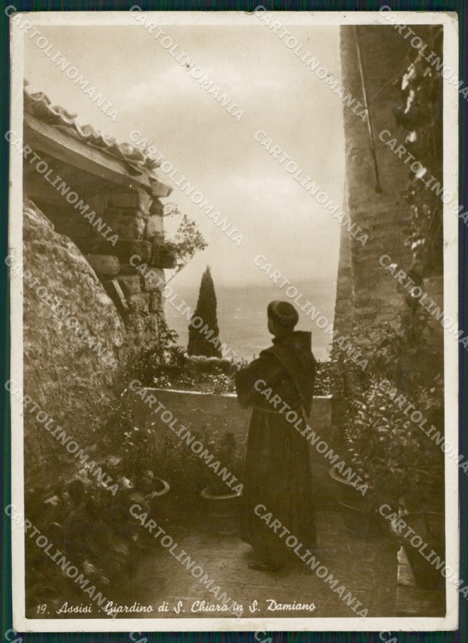 Perugia Assisi Frate Foto FG cartolina ZK2642 – fronte