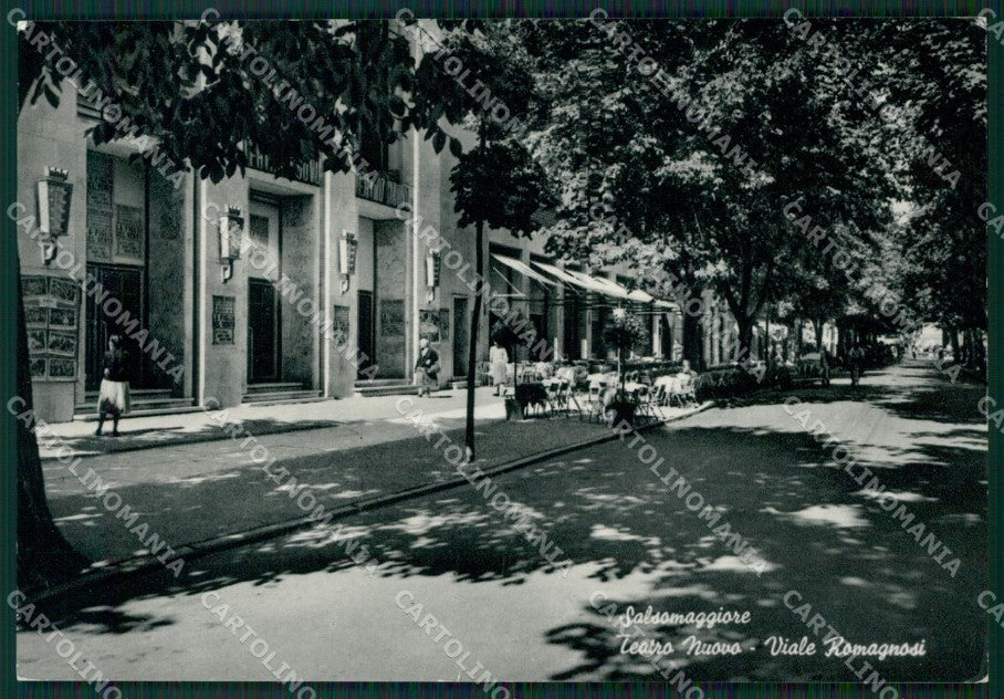 Parma Salsomaggiore Terme Teatro Foto FG cartolina ZK2645 – fronte