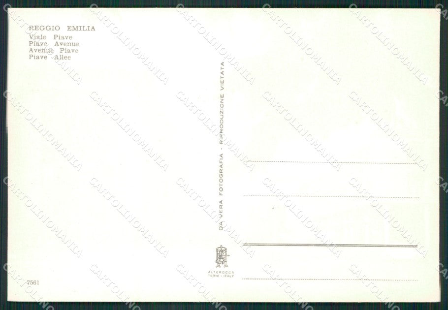 Reggio Emilia Città Foto FG cartolina ZK2650 – retro