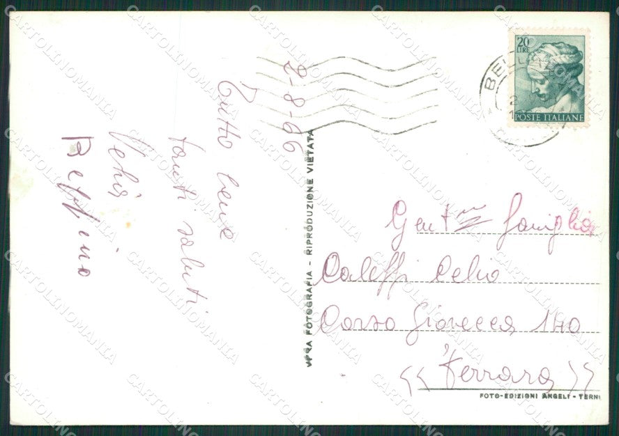Rimini Bellaria Foto FG cartolina ZK2667 – retro