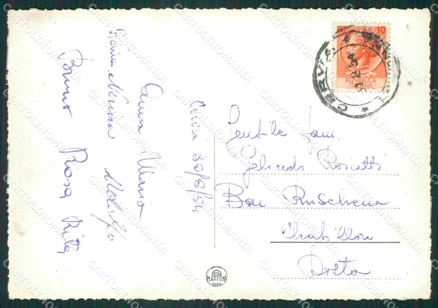 Ravenna Cervia Milano Marittima PIEGHINA Foto FG cartolina ZK2672 – retro