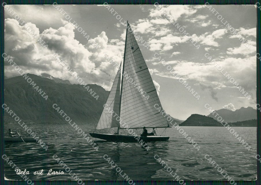 Como Menaggio Barca Foto FG cartolina ZK2684 – fronte