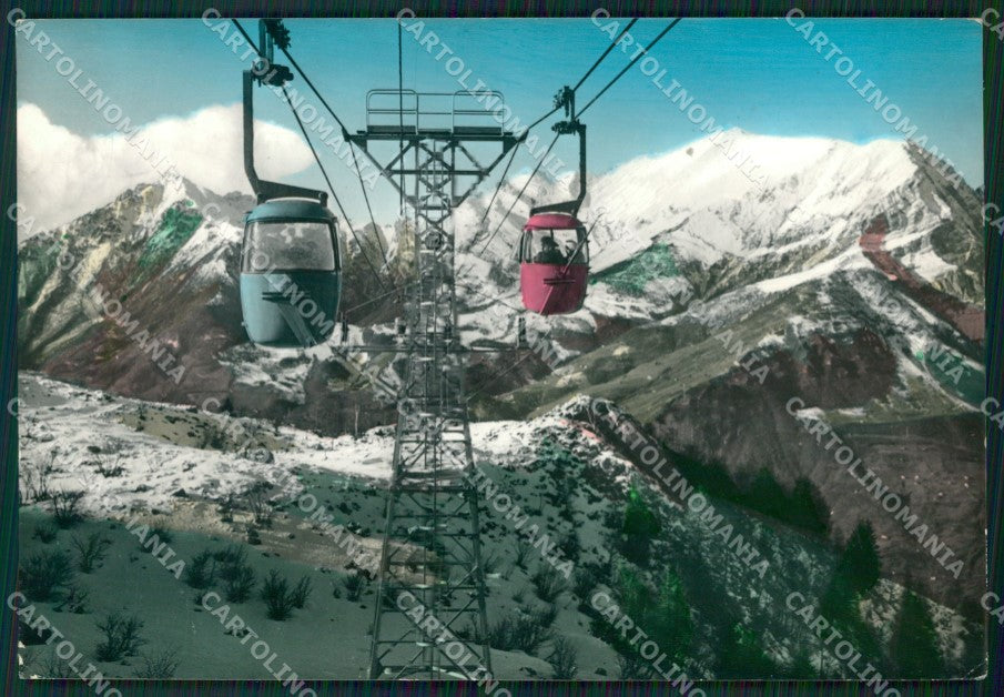 Lecco Barzio Funivia Foto FG cartolina ZK2686 – fronte