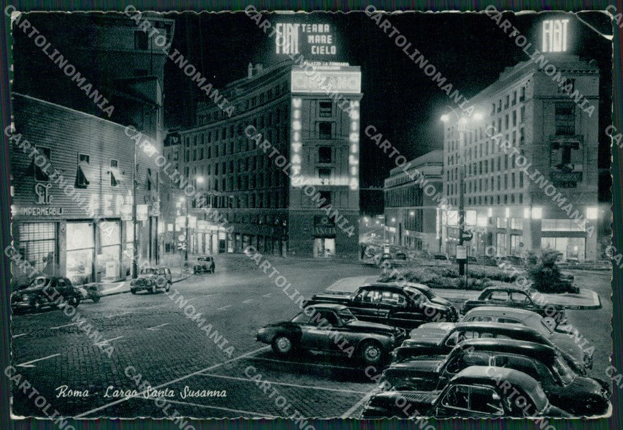 Roma Città Auto PIEGA Foto FG cartolina ZK2697 – fronte