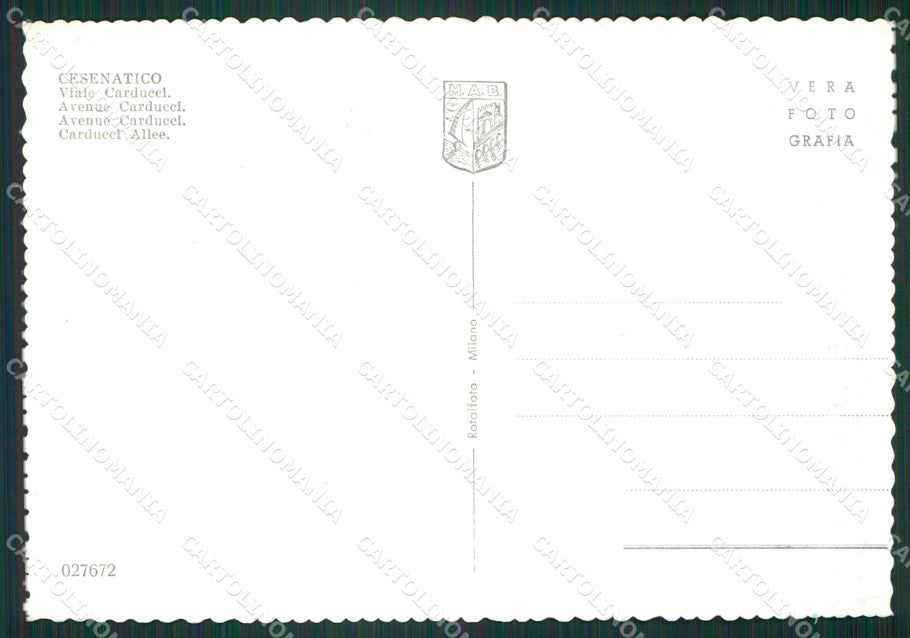 Forlì Cesenatico Auto Foto FG cartolina ZK2703 – retro