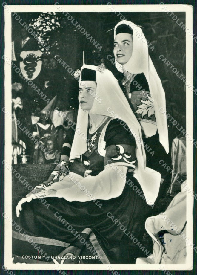 Piacenza Vigolzone Grazzano Visconti Costumi Foto FG cartolina ZK2711 – fronte