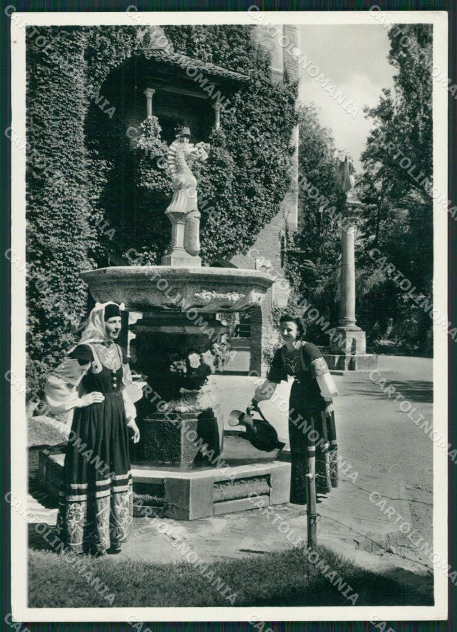 Piacenza Vigolzone Grazzano Visconti Costumi Foto FG cartolina ZK2712 – fronte