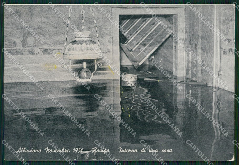 Rovigo Città Alluvione Foto FG cartolina ZK2718 – fronte