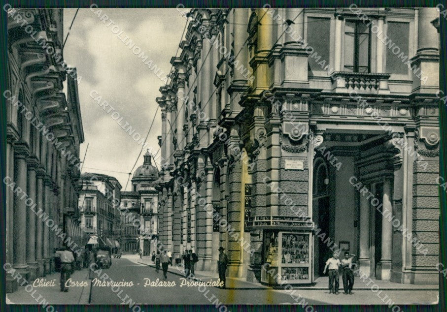 Chieti Città Palazzo Provinciale MACCHIA Foto FG cartolina ZK2738 – fronte