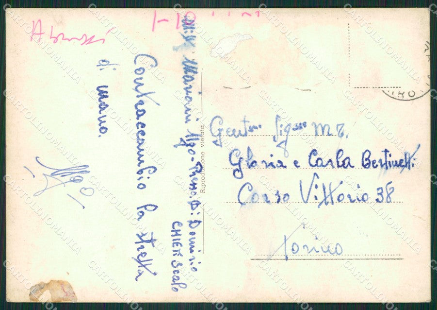 Chieti Città Palazzo Provinciale MACCHIA Foto FG cartolina ZK2738 – retro