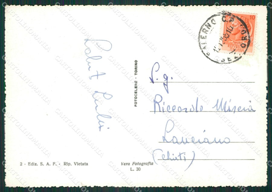 Salerno Città Foto FG cartolina ZK2748 – retro