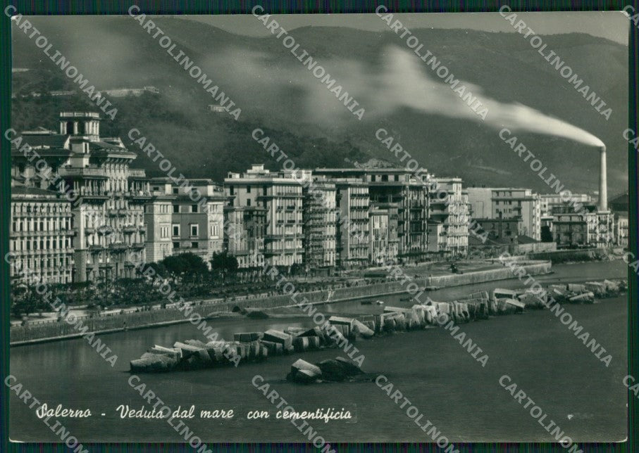 Salerno Città Cementificio Foto FG cartolina ZK2755 – fronte