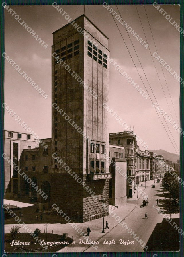 Salerno Città Palazzo degli Uffici Foto FG cartolina ZK2764 – fronte