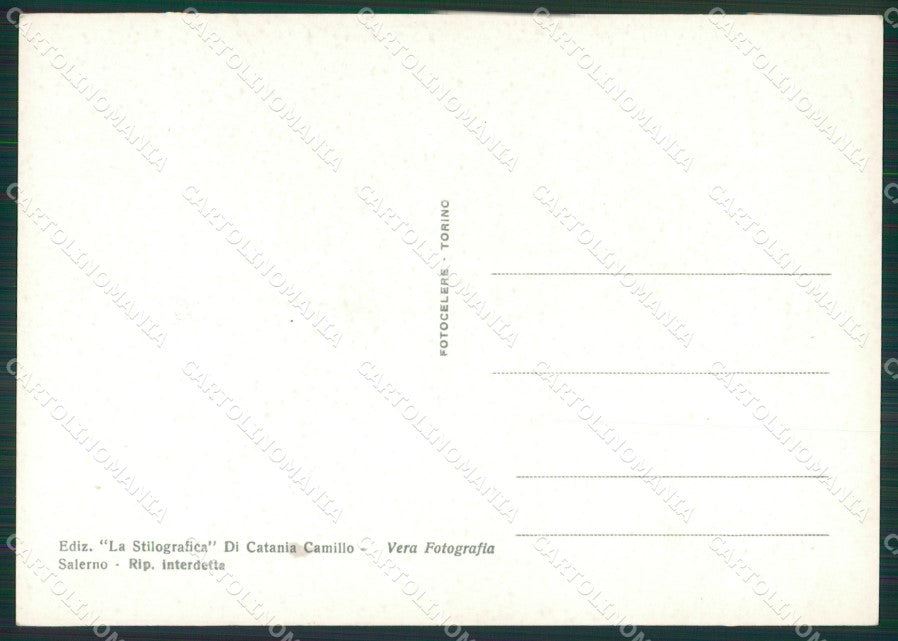 Salerno Città Palazzo degli Uffici Foto FG cartolina ZK2764 – retro