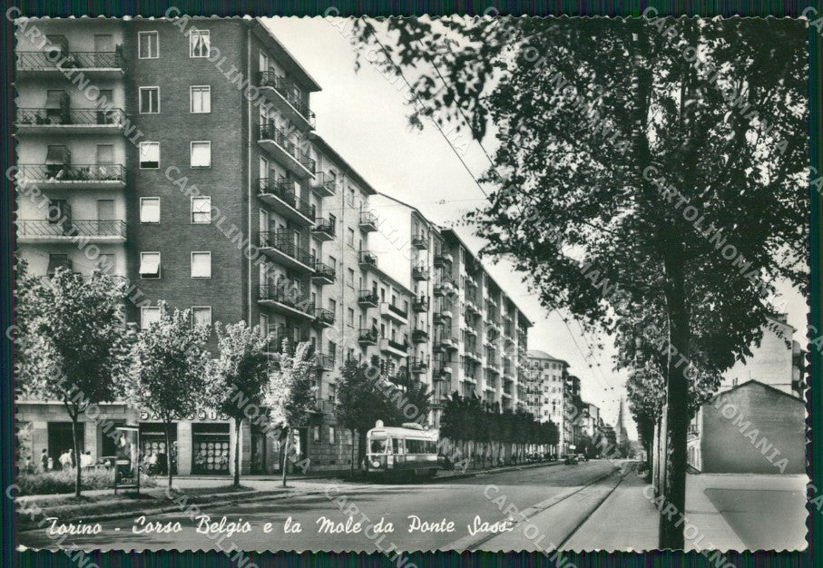 Torino Città Tram Foto FG cartolina ZK2770 – fronte