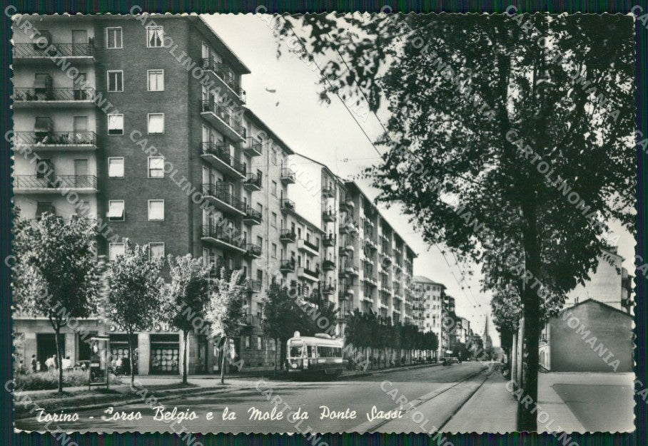 Torino Città Tram Foto FG cartolina ZK2772 – fronte