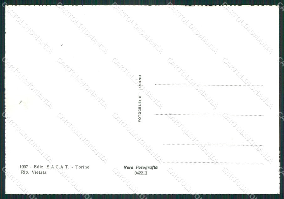 Torino Città Filovia Foto FG cartolina ZK2796 – retro