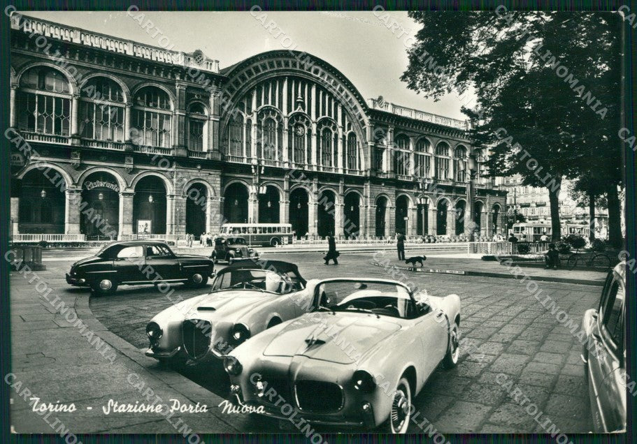 Torino Città Stazione Auto Foto FG cartolina ZK2817 – fronte