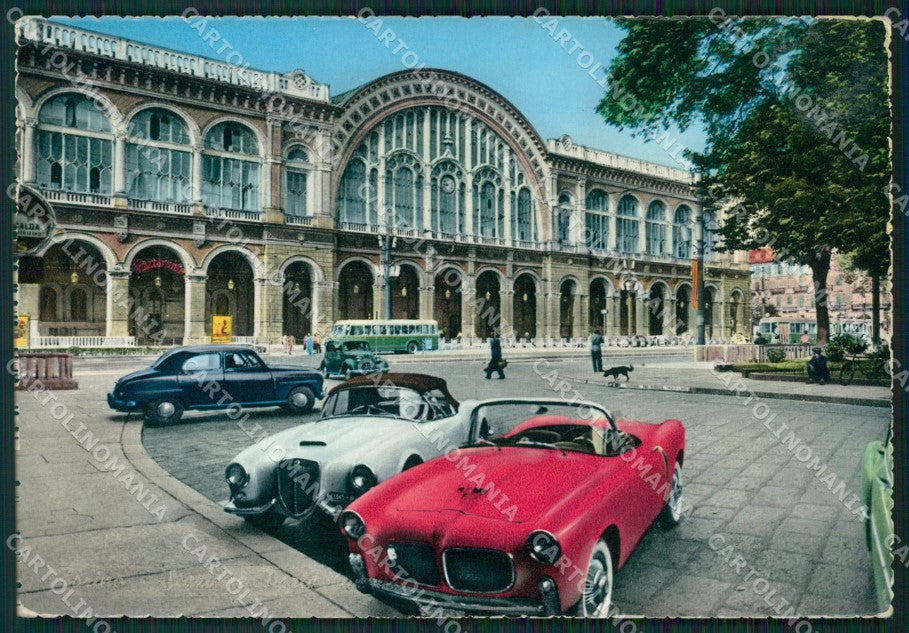 Torino Città Stazione Auto Foto FG cartolina ZK2819 – fronte