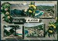 Savona Alassio Saluti da Foto FG cartolina ZK2844 – fronte