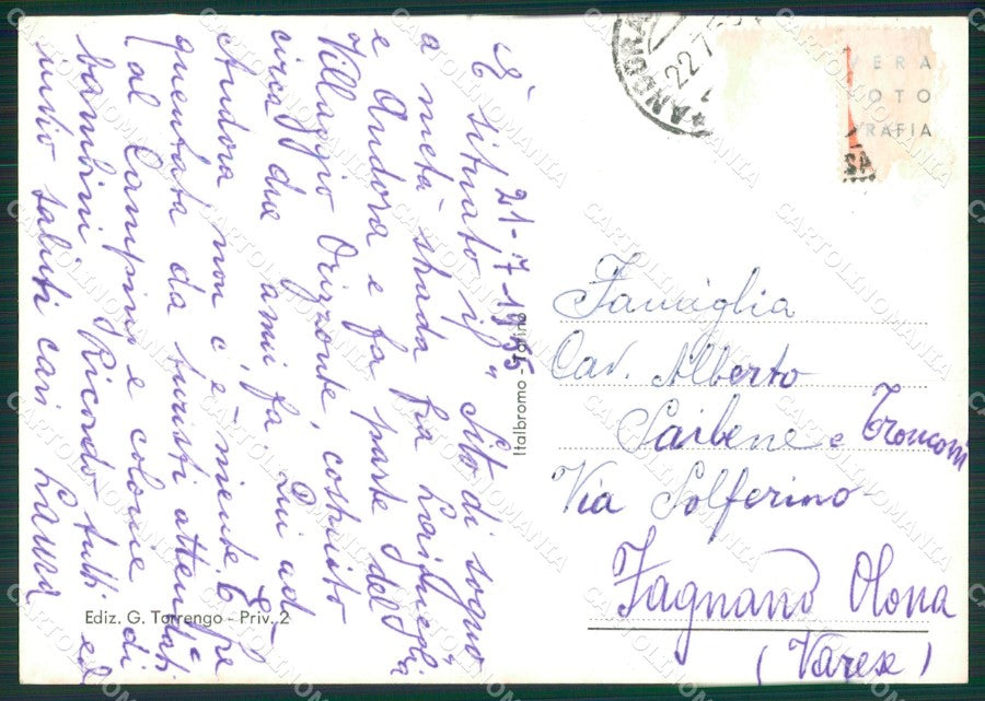 Savona Andora Foto FG cartolina ZK2848 – retro