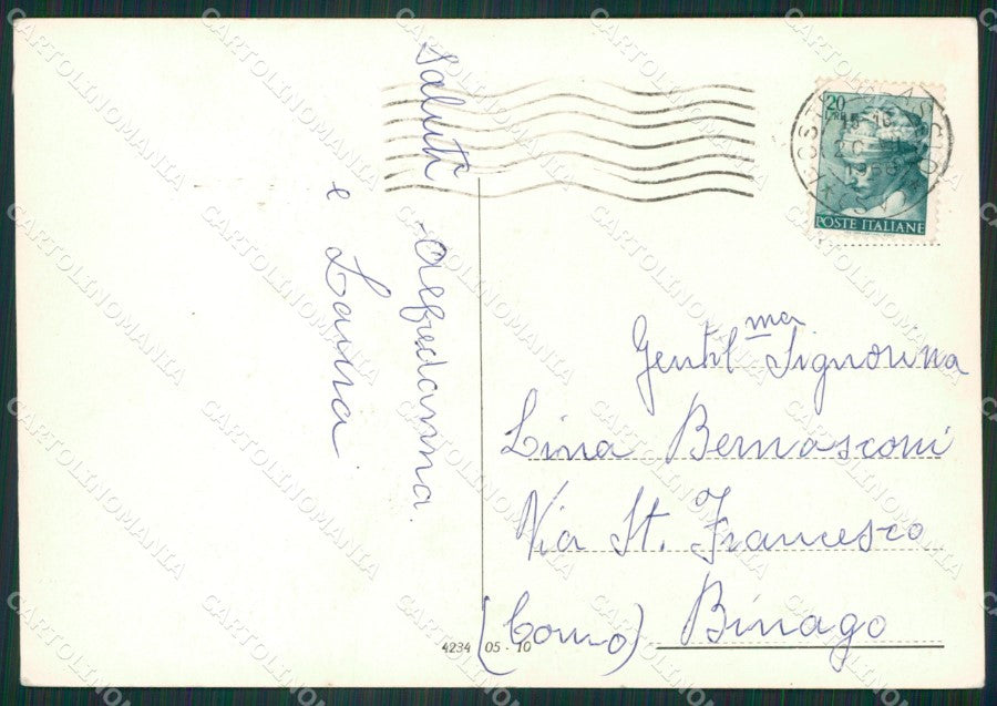Savona Alassio Foto FG cartolina ZK2860 – retro