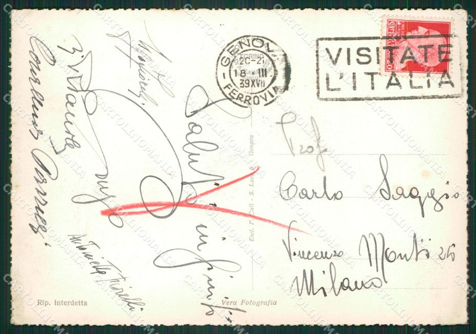 Genova Città Corriera Foto FG cartolina ZK2876 – retro