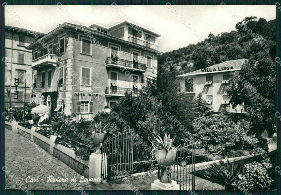 Genova Lavagna Cavi Foto FG cartolina ZK2877 – fronte