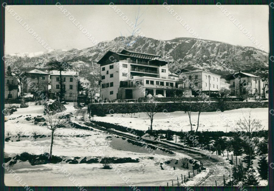 Genova Santo Stefano d'Aveto Nevicata Foto FG cartolina ZK2884 – fronte