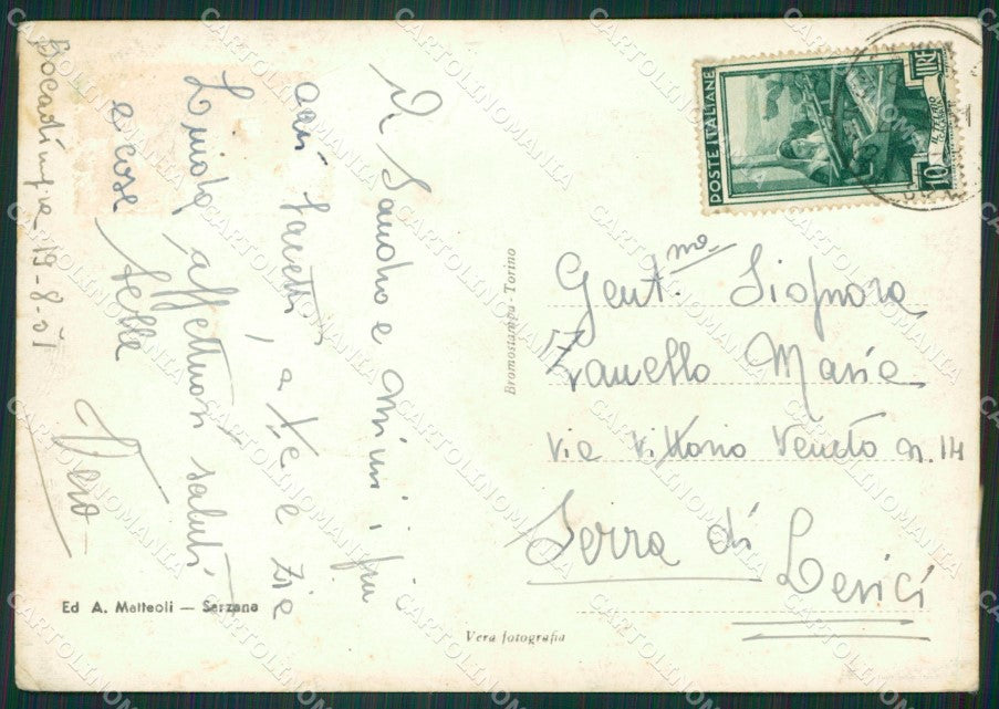 La Spezia Sarzana Foto FG cartolina ZK2886 – retro