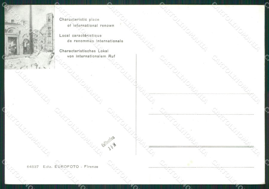 Firenze Città Foto FG cartolina ZK2898 – retro