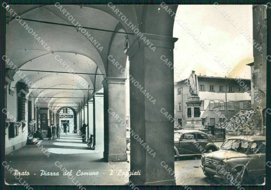Prato Città Auto PIEGA Foto FG cartolina ZK2901 – fronte